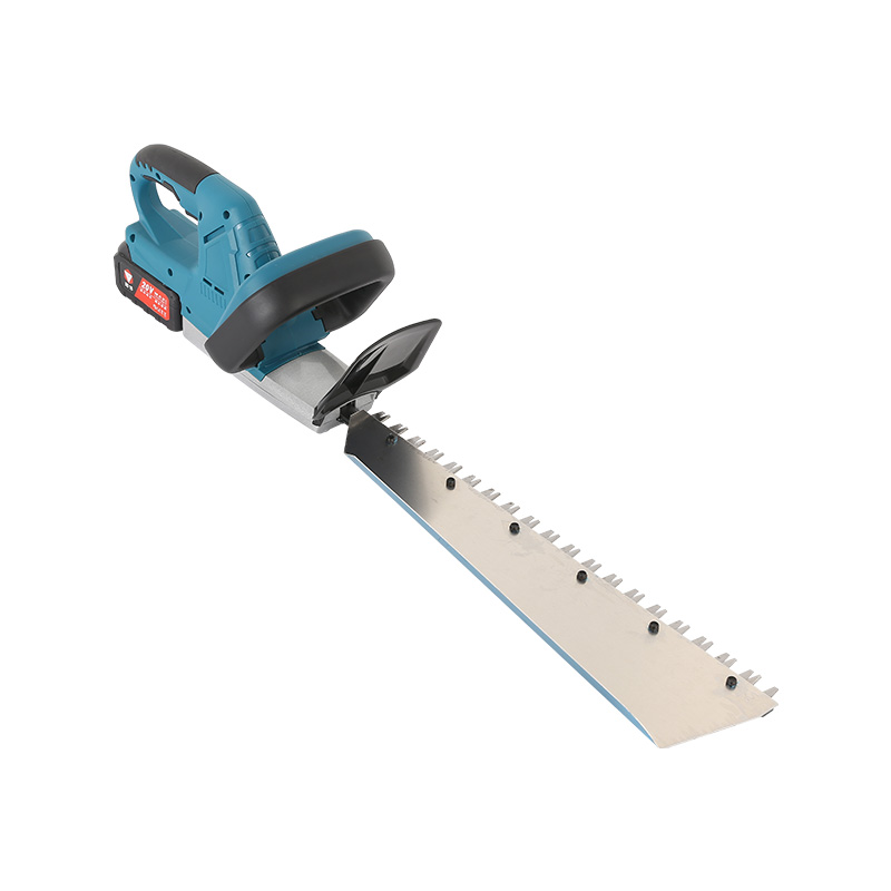 Brushless single-blade lithium battery hedge trimmer with aluminium gear box